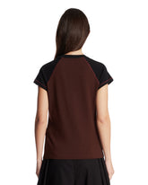 T-Shirt In Cotone Anagram Marrone | PDP | Antonia