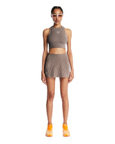 LOEWE x On Brown Sporty Mini Skirt - Women's skirts | PLP | Antonia