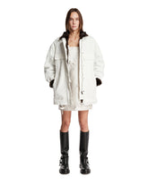 Giacca Denim Con Ecopelliccia Bianca - GIACCHE DONNA | PLP | Antonia