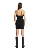 Black Sculptural Mini Dress | PDP | Antonia