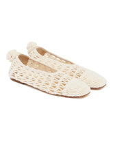 Ballerine Crochet Bianche - SCARPE BASSE DONNA | PLP | Antonia