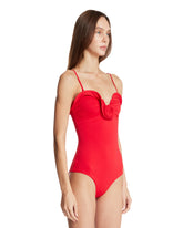 Costume Intero Scultoreo Rosso | PDP | Antonia