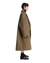 Green Quilted Coat | PDP | Antonia