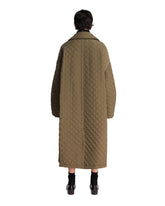 Green Quilted Coat | PDP | Antonia