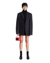 Giacca Gessata In Lana Blu - GIACCHE DONNA | PLP | Antonia