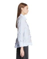 Blue Layered Shirt | PDP | Antonia