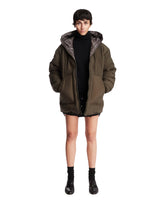 Piumino Con Cappuccio Verde - MAISON MARGIELA DONNA | PLP | Antonia