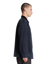 Overshirt Con Tasche Blu | PDP | Antonia