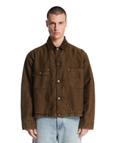 Green Cotton Sports Jacket - Men's jackets | PLP | Antonia