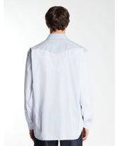 Camicia Western In Cotone Azzurra | PDP | Antonia