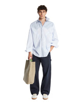 Pantaloni Cargo In Cotone Blu - MAISON MARGIELA UOMO | PLP | Antonia