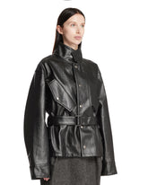 Black Waxed Cotton Jacket | PDP | Antonia
