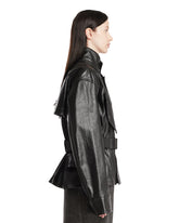 Black Waxed Cotton Jacket | PDP | Antonia