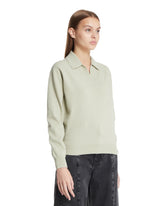 Green Long-Sleeve Polo | PDP | Antonia