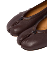 Brown New Tabi Ballet Flats | PDP | Antonia