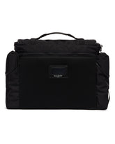 Black High Tech Messenger Bag | PDP | Antonia
