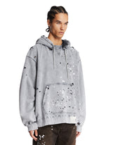 Gray Studded Sweatshirt | PDP | Antonia