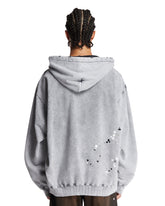 Gray Studded Sweatshirt | PDP | Antonia