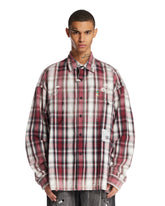 Camicia A Quadri Stampata Rossa | PDP | Antonia