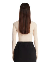 Top A Collo Alto Con Guanti Beige | PDP | Antonia