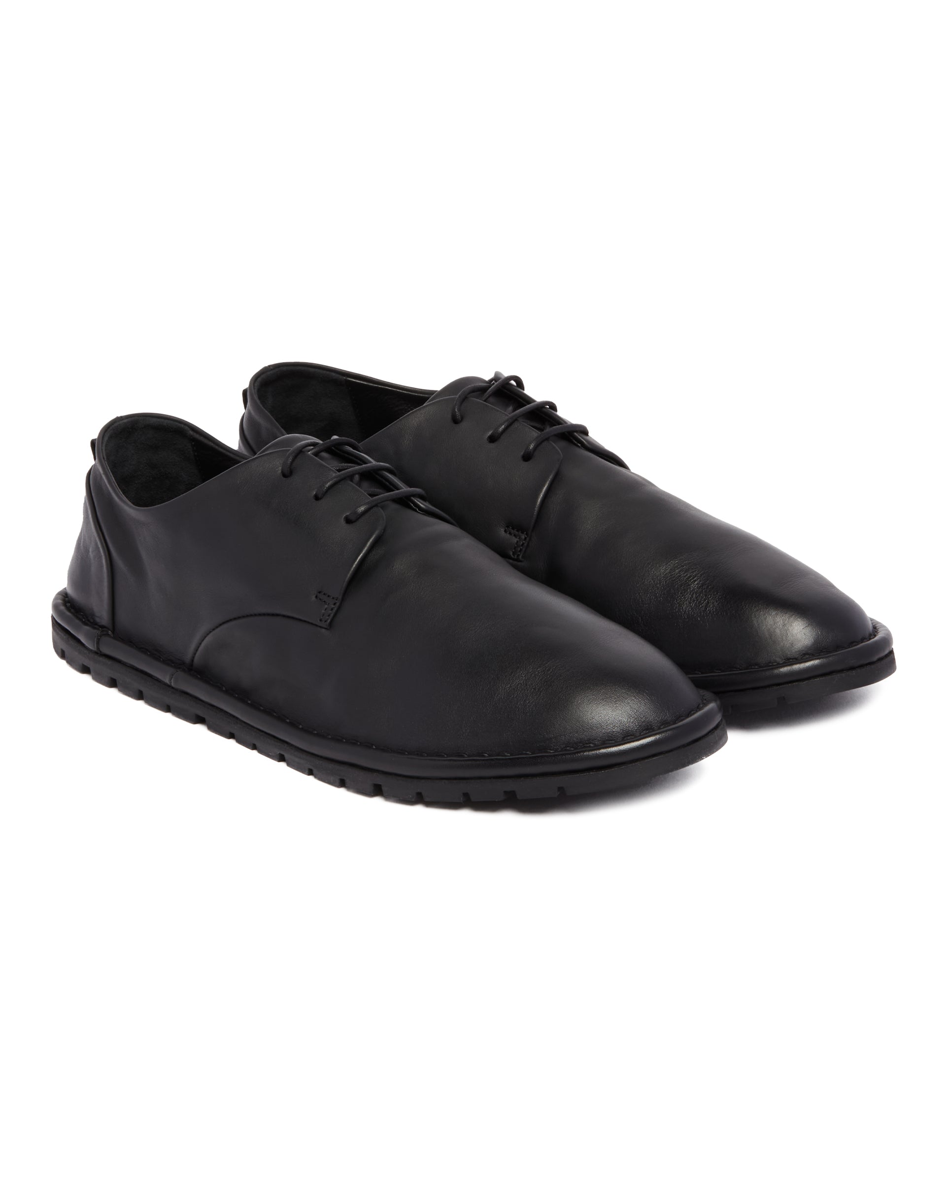 Black Sancrispa Derby Shoes | MARSELL - Antonia Black Sancrispa Derby Shoes | MARSELL - Antonia