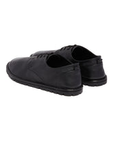 Black Sancrispa Derby Shoes | PDP | Antonia