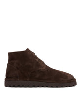 Dark Brown Sancrispa High Pomice Ankle Boots - New arrivals men's shoes | PLP | Antonia