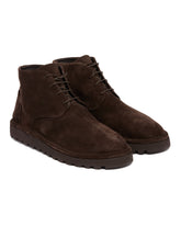 Dark Brown Sancrispa High Pomice Ankle Boots - New arrivals men's shoes | PLP | Antonia