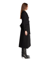 Black Belted Trench Coat | PDP | Antonia