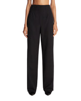 Pantaloni Con Bande Laterali Neri - MAX MARA DONNA | PLP | Antonia