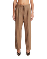 Pantalone Con Coulisse Beige - MAX MARA DONNA | PLP | Antonia