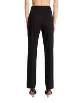 Black Slim-Fit Trousers | PDP | Antonia