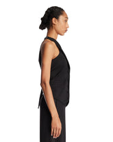 Black Wool and Satin Gilet | PDP | Antonia