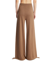 Beige Drawstring Trousers | PDP | Antonia