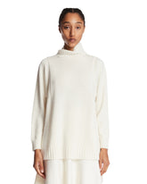 Dolcevita Over In Cashmere Bianco - MAX MARA DONNA | PLP | Antonia