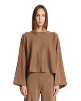 Maglia Con Coulisse Beige - MAX MARA DONNA | PLP | Antonia