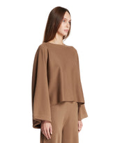 Beige Drawstring Sweater | PDP | Antonia