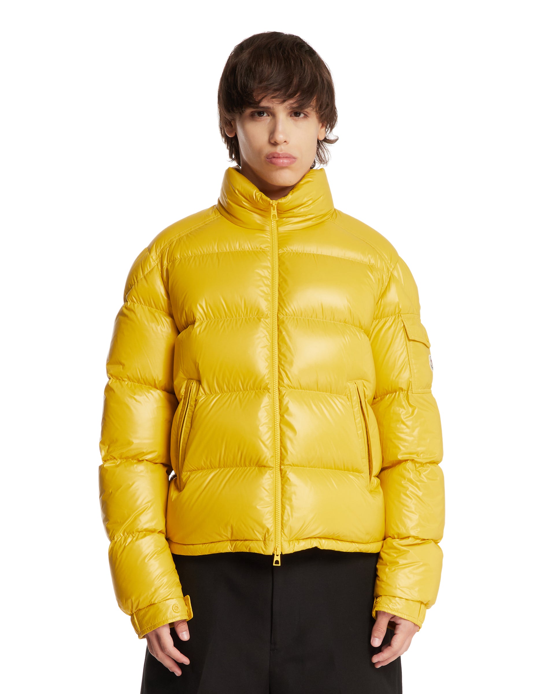 Piumino Corto Levitha Giallo MONCLER Antonia