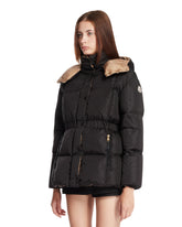 Black Agneux Short Puffer Jacket | PDP | Antonia