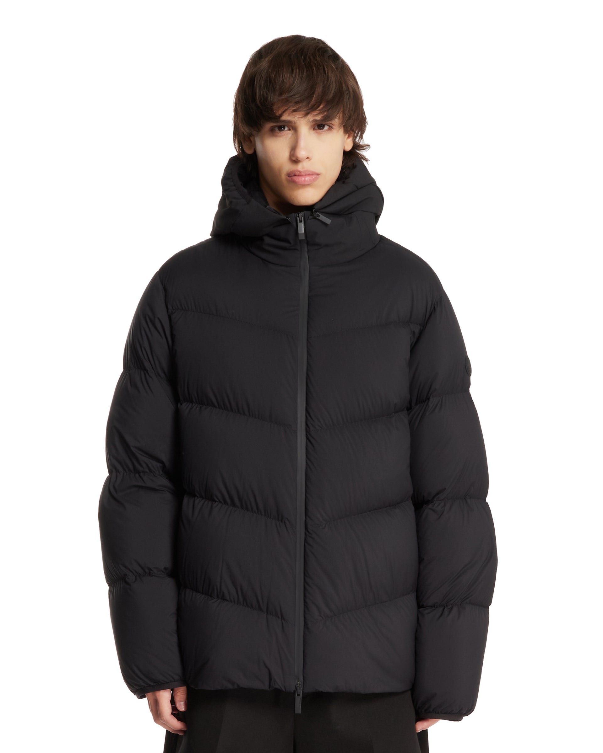Piumino Corto Forez Nero | MONCLER - Antonia