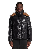 Black Parana Short Hooded Down Jacket - Moncler men | PLP | Antonia