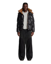 Black Parana Short Hooded Down Jacket - Moncler men | PLP | Antonia