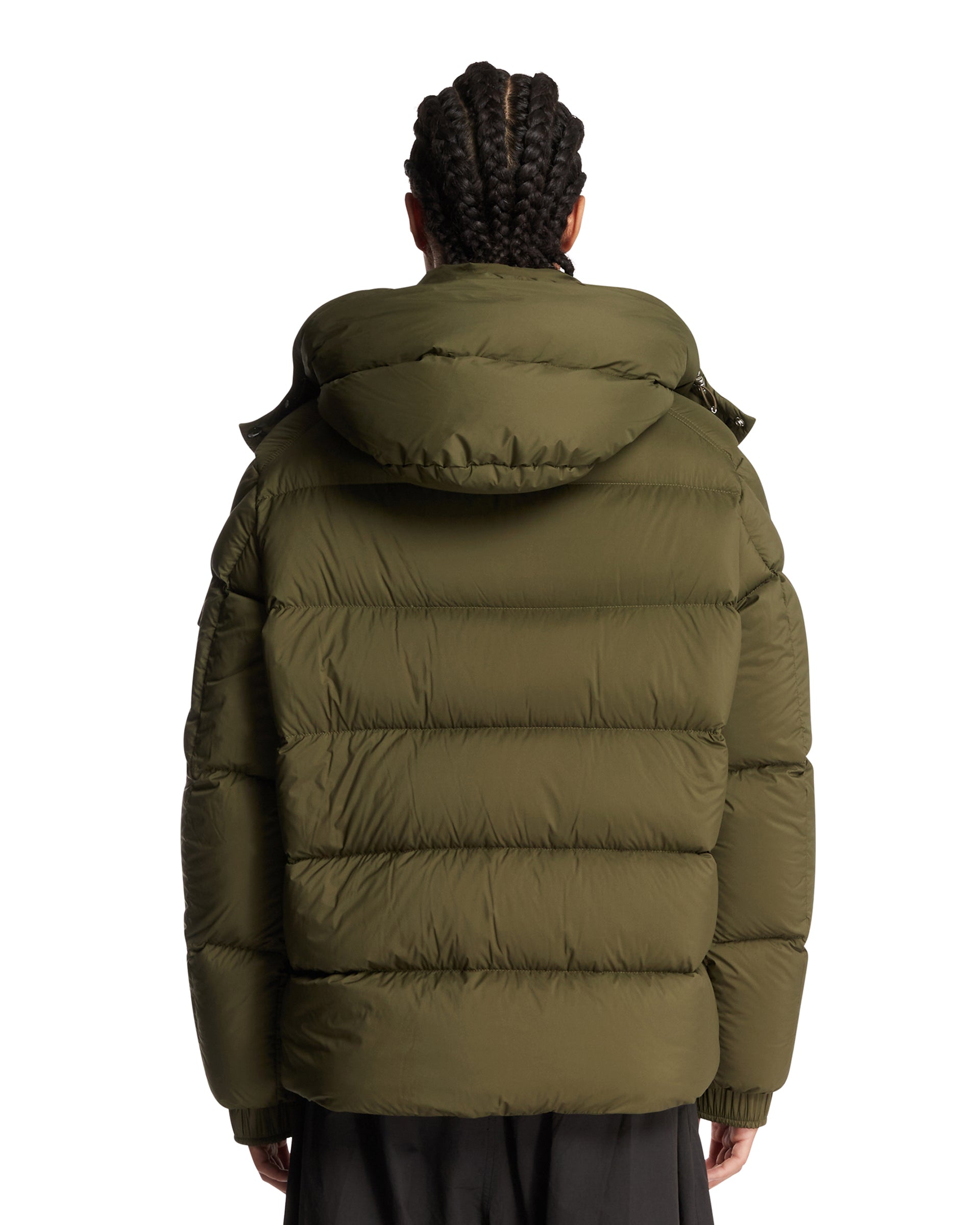 Green Maya 70 Short Down Jacket | MONCLER - Antonia