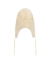 White Hat with Earflaps | PDP | Antonia