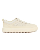 White Altive Leather Sneakers | PDP | Antonia
