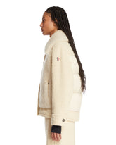 Ivory Wool Down Jacket | PDP | Antonia