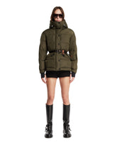 Green Salastrains Belted Padded Ski Jacket - MONCLER GRENOBLE WOMEN | PLP | Antonia