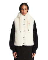 White Arve Padded Vest | Antonia
