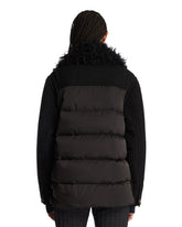 Giubbotto Con Trama Effetto Lana Nero | PDP | Antonia