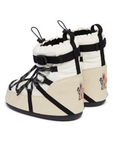 Moon Boot x Moncler Grenoble White Icon Low Snow Boots | PDP | Antonia